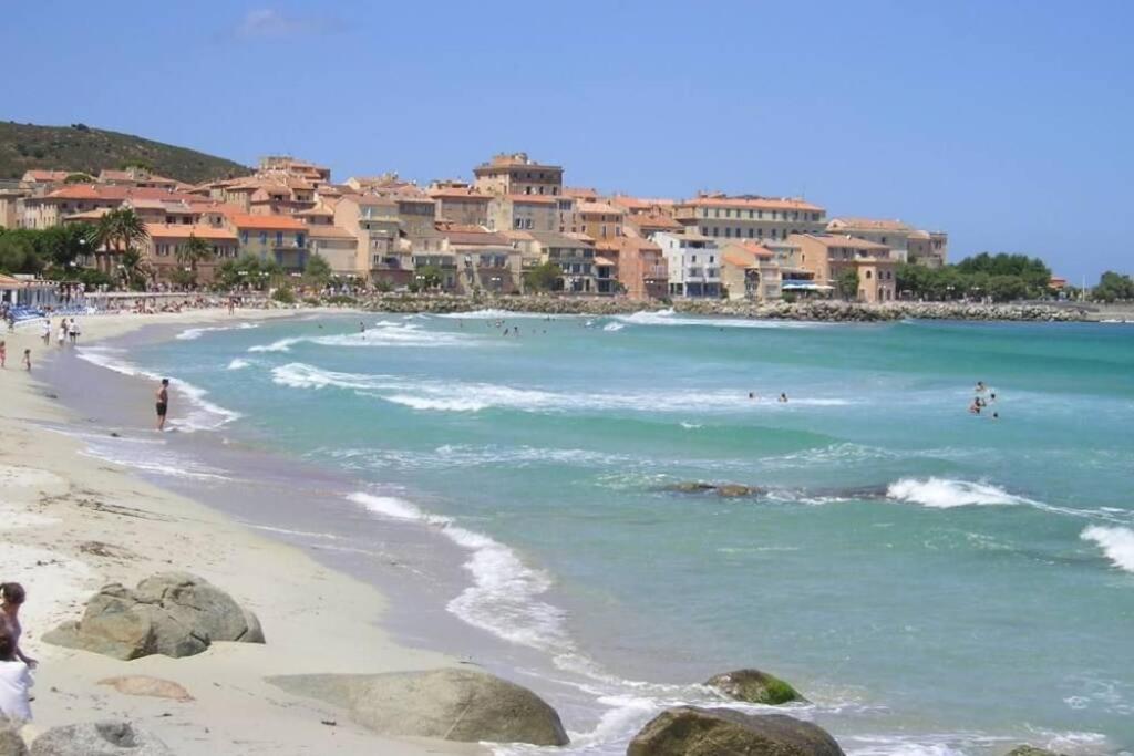Monticello, Ile-Rousse - Residence Fiore Di Mare Bagian luar foto